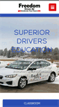 Mobile Screenshot of freedomdriversed.com